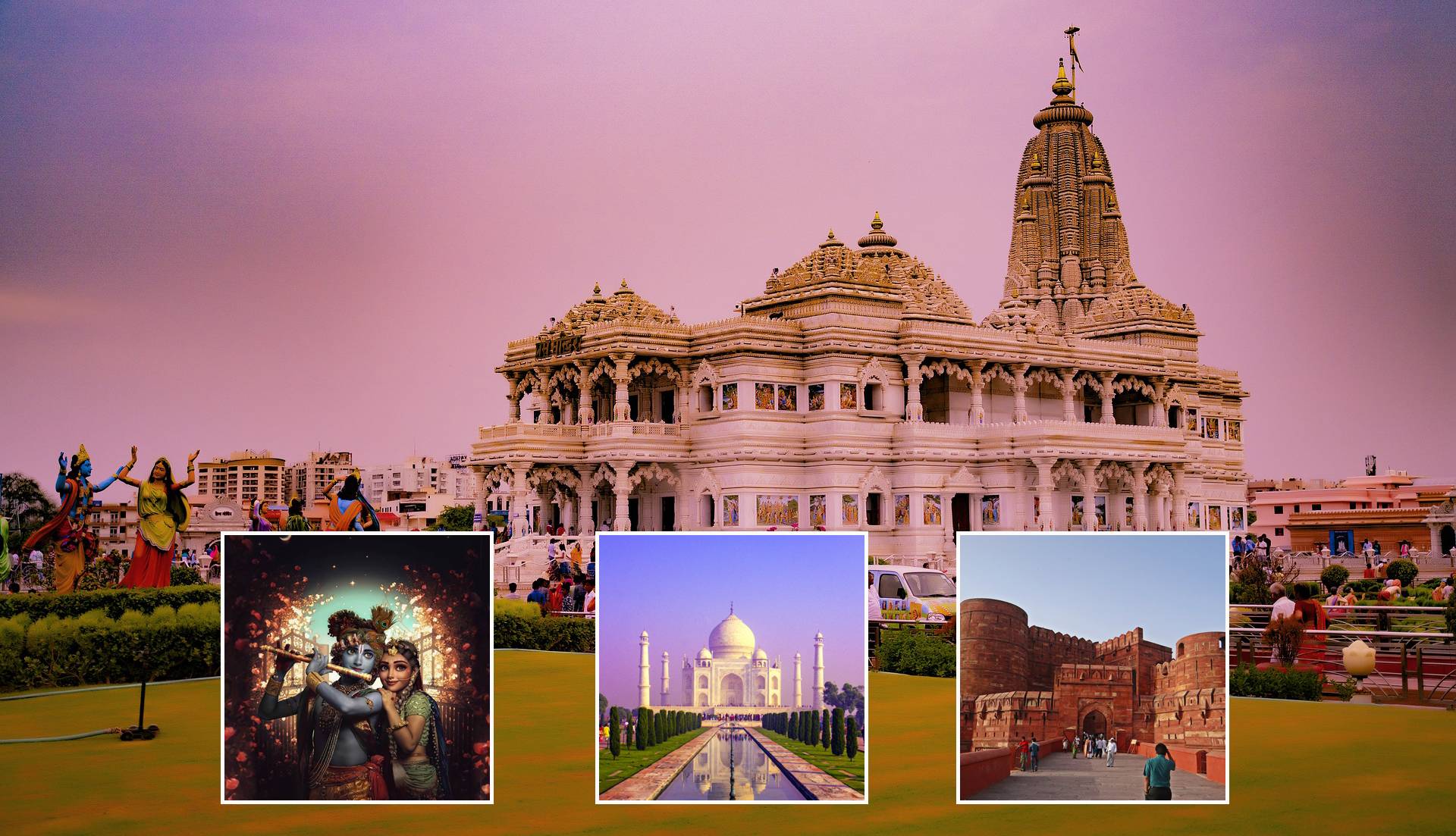 agra mathura vrindavan tour package